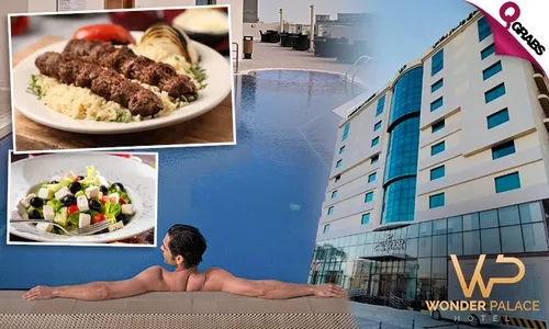 Lunch OR Dinner Set Menu with Pool Access at Wonder Palace Hotel!